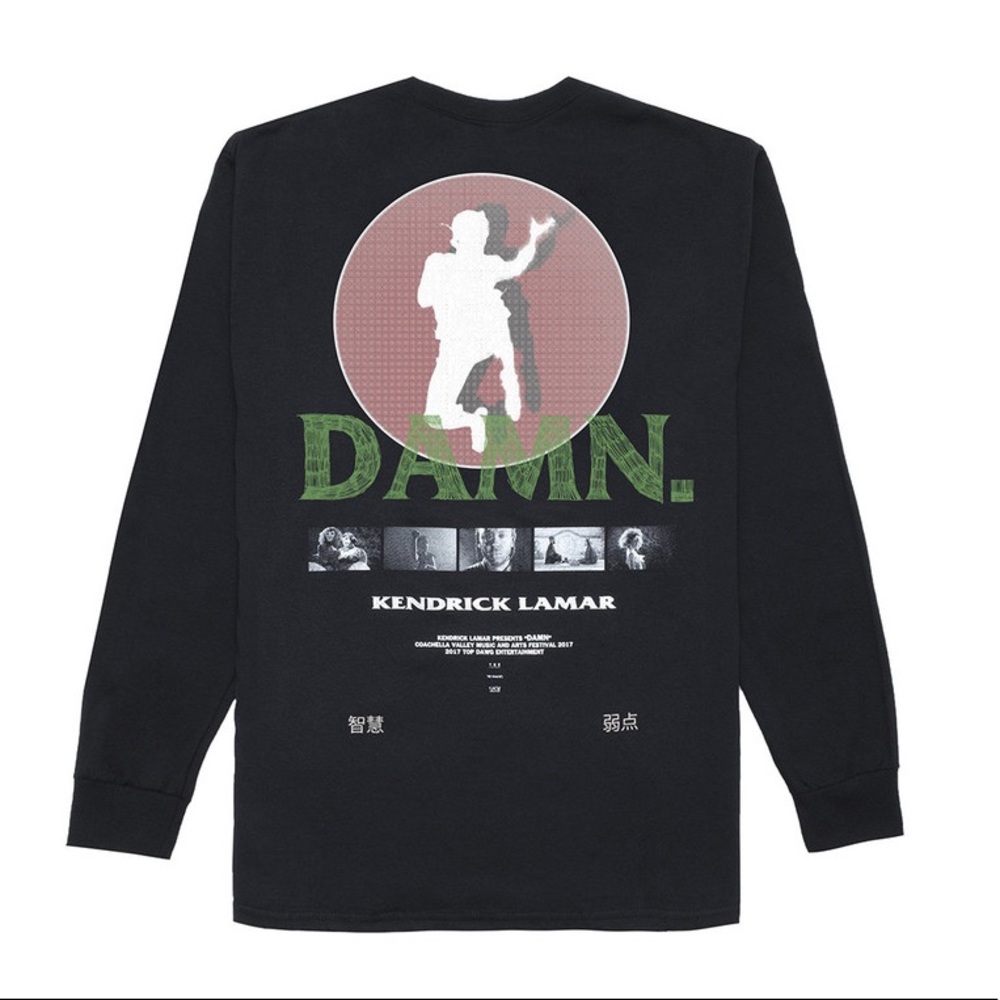 Kendrick Lamar DAMN long sleeve - men’s small